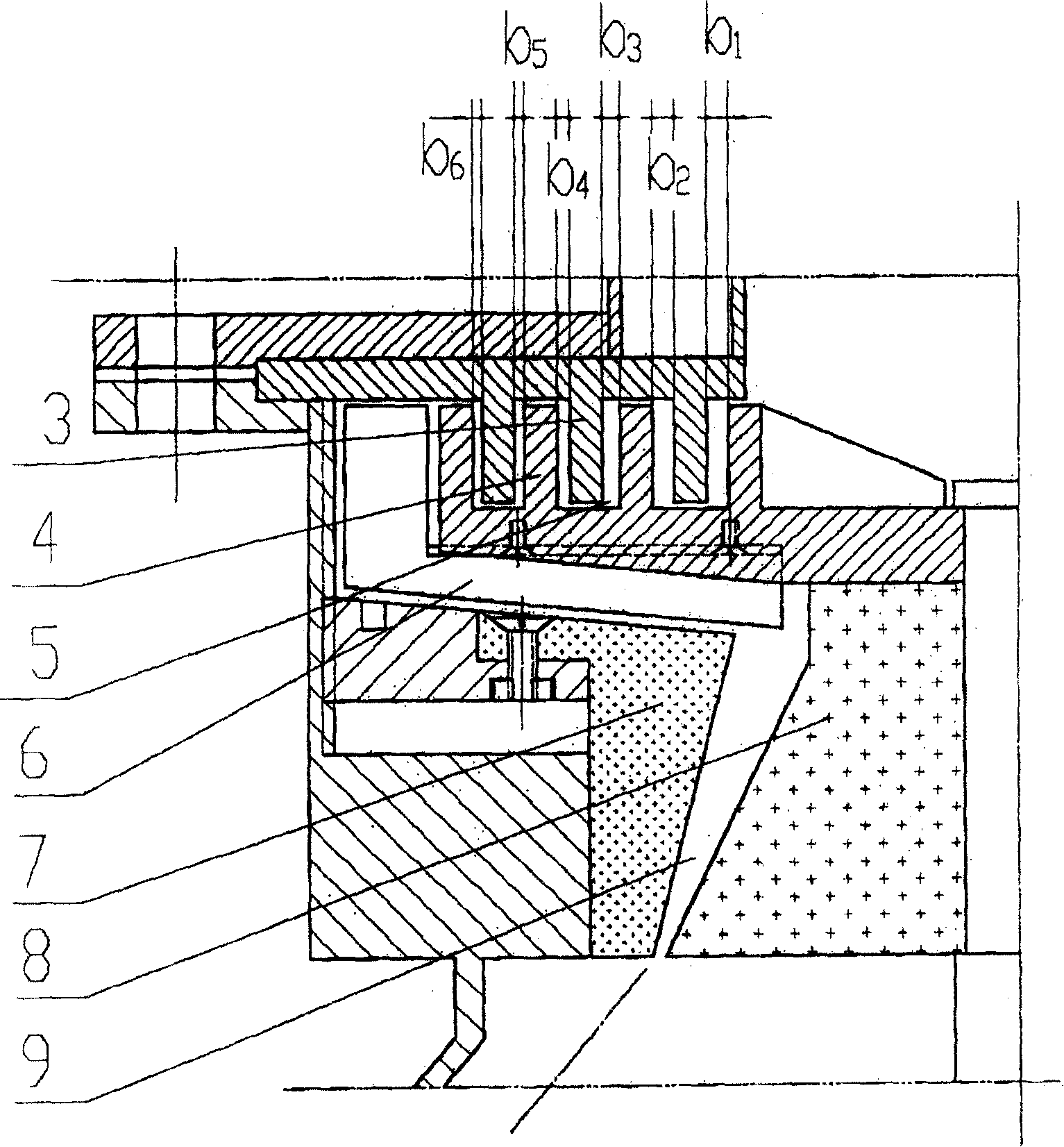 Continuous-blending muller