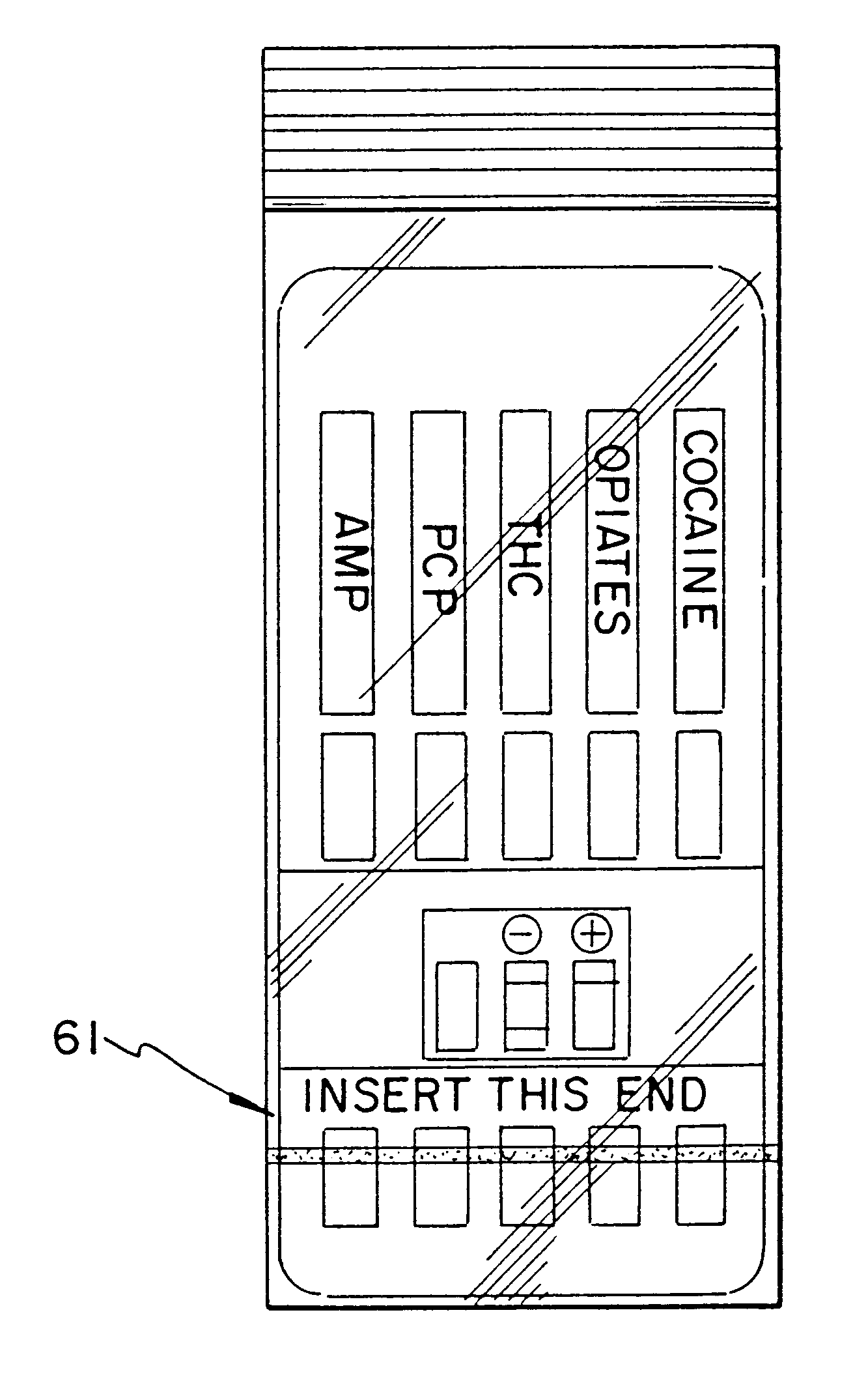 Device for the testing of body fluid samples