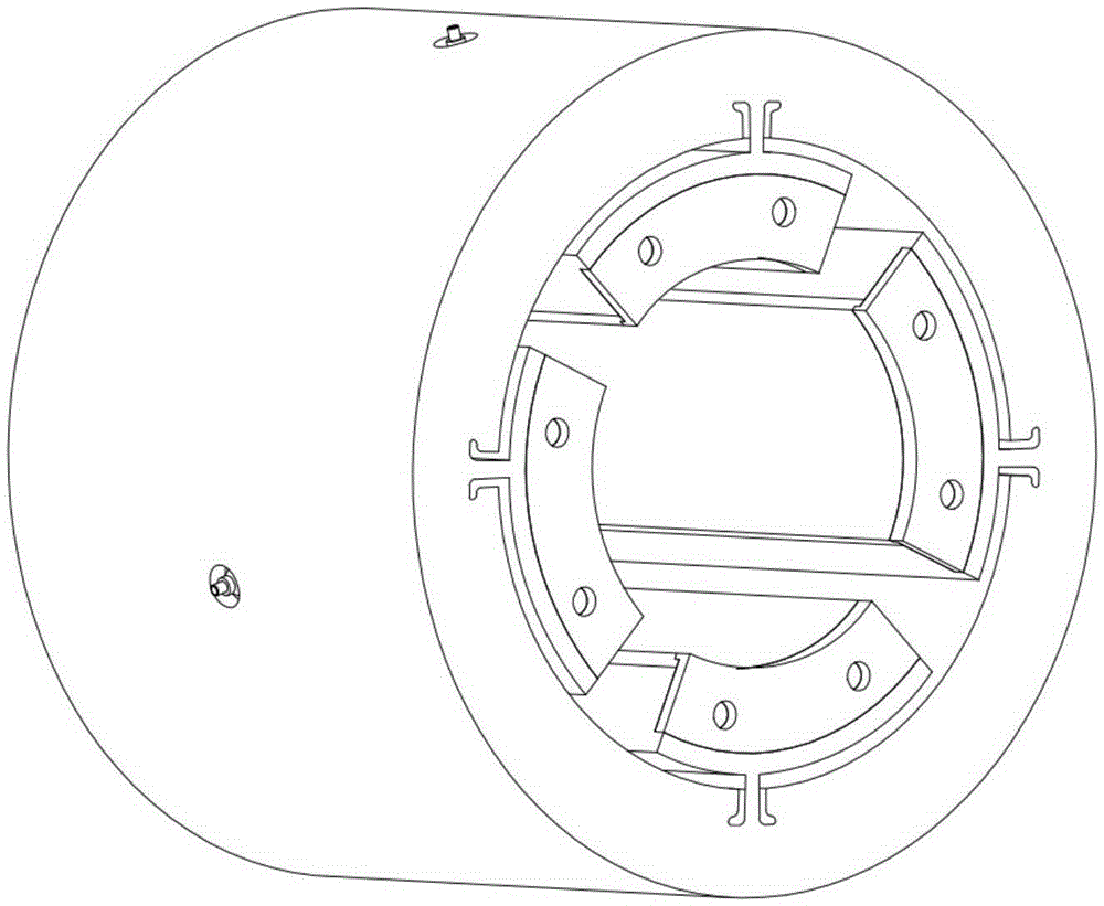 Novel dynamic-static hybrid tilting pad radial gas bearing