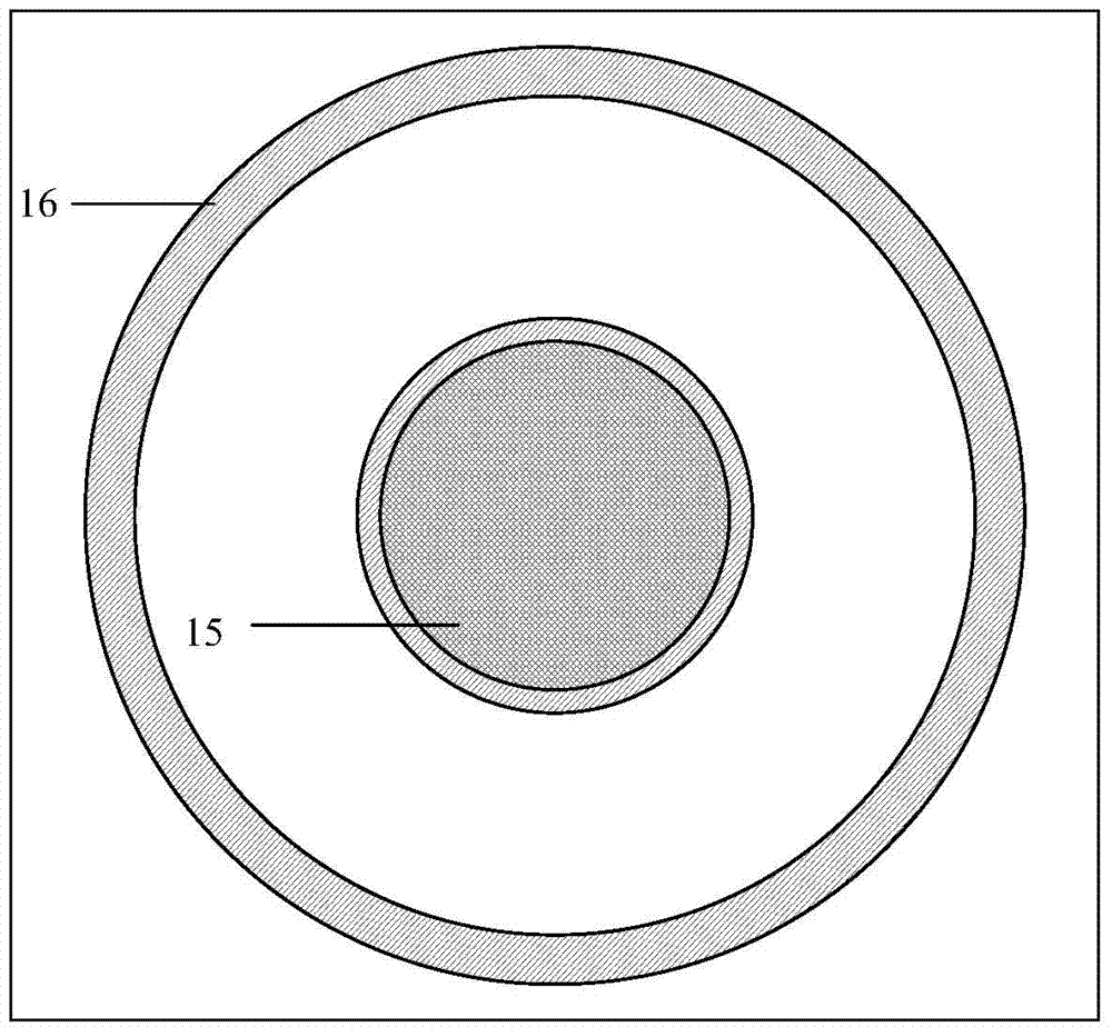 Needle-plate electrode medium space charge and partial-discharge ultrahigh-frequency signal synchronous measurement device