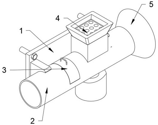 Green purification device for dust particles for atmospheric treatment