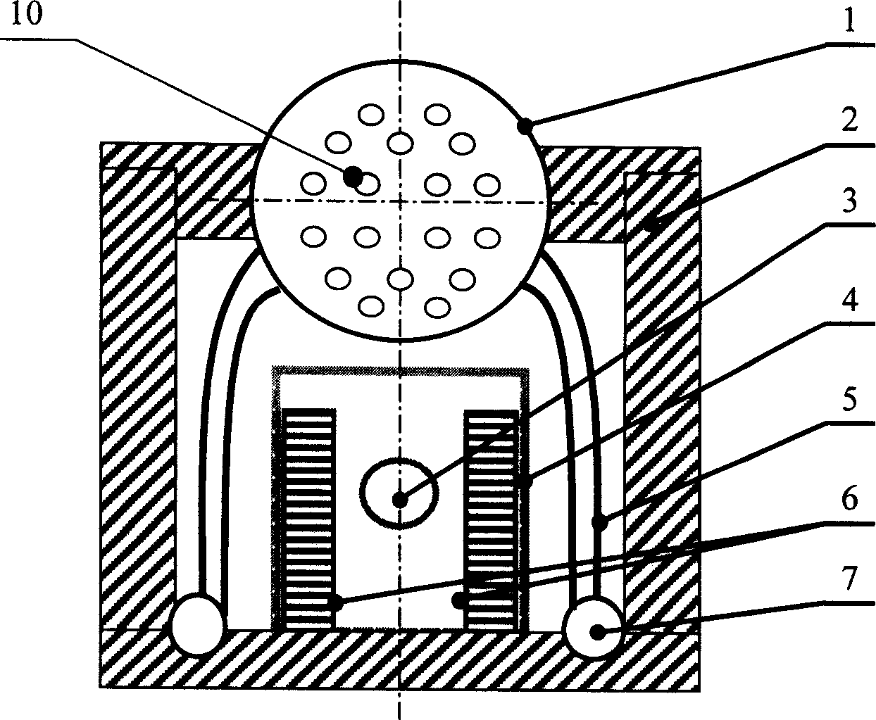 Boiler using gas or fuel oil