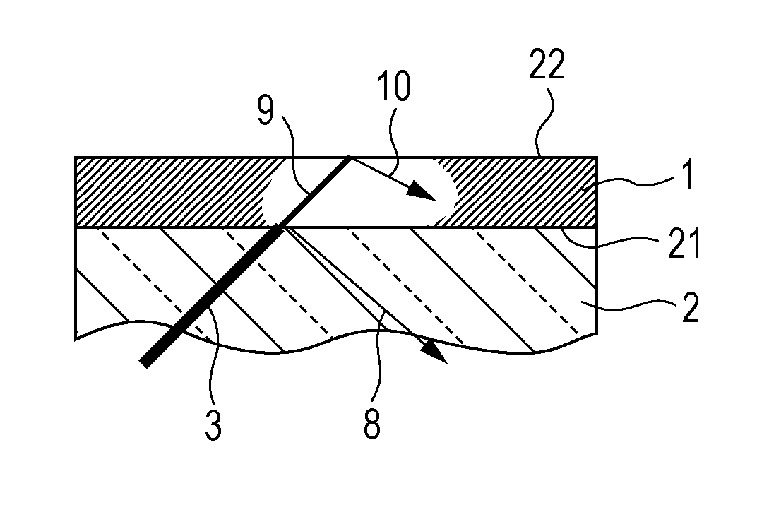 Light-shielding film for optical element and optical element having light-shielding film