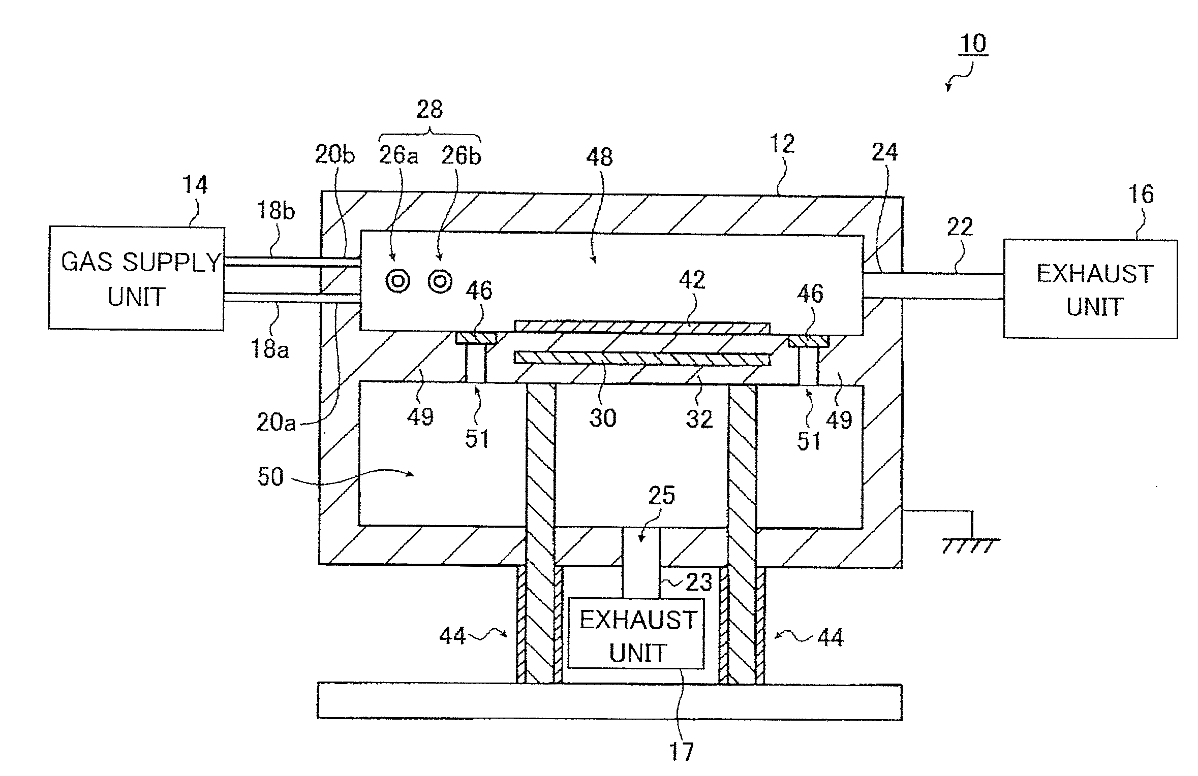 Atomic layer growing apparatus and thin film forming method