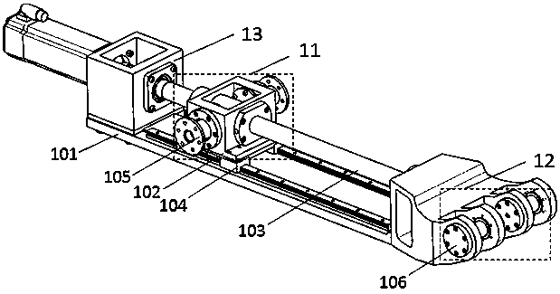 Five-degree-of-freedom precise series-parallel robot with mobile platform additional constraints