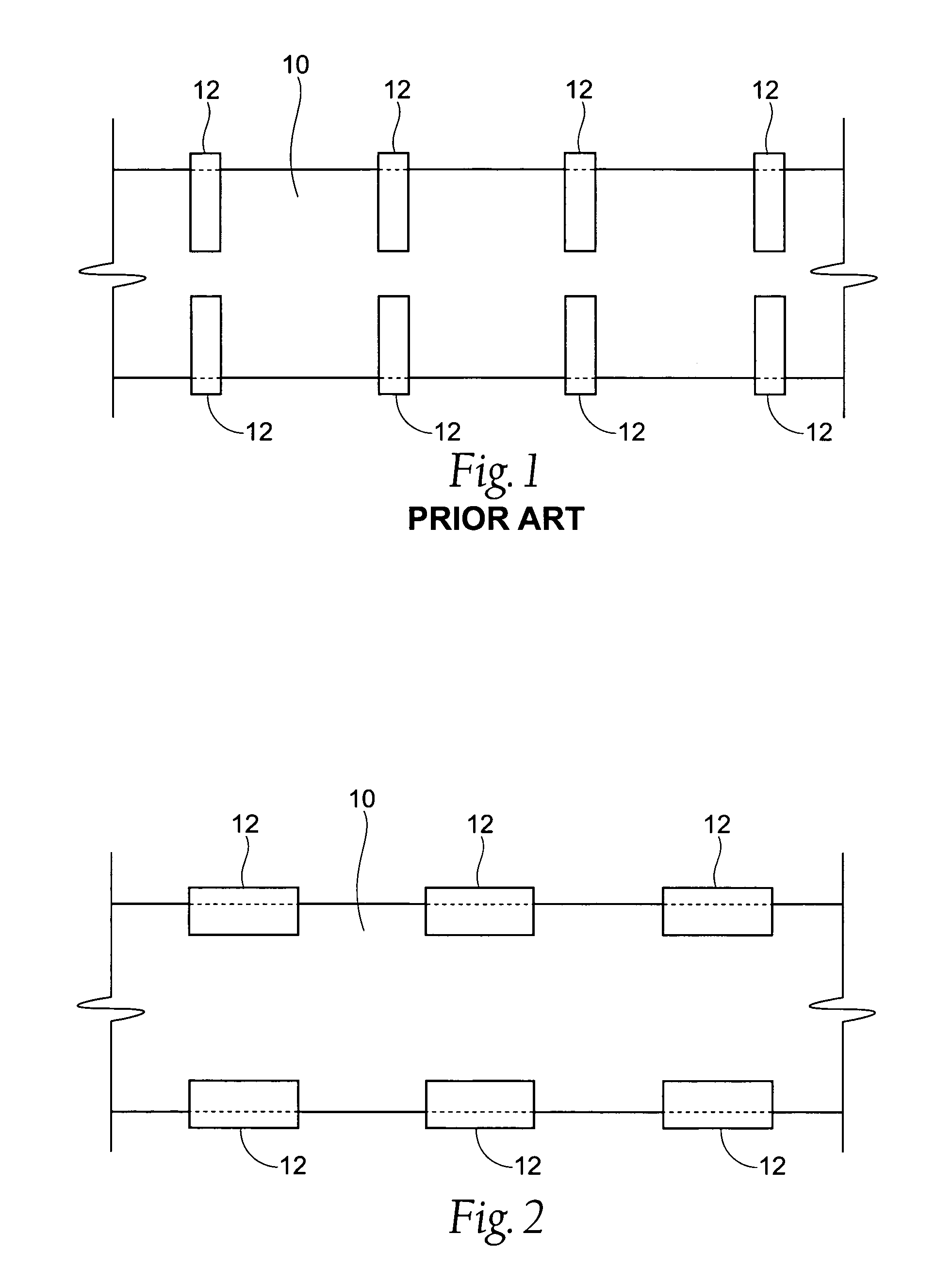 Transverse tape application method and apparatus