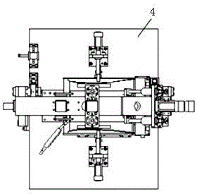 Welding and shifting equipment for numerically-controlled machine tool