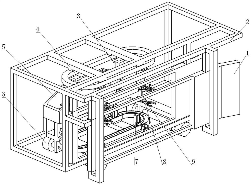 Garlic sprout harvesting machine and garlic sprout harvesting method thereof