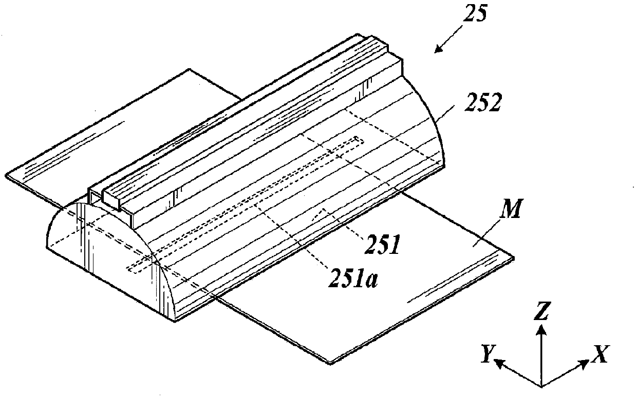 Image-reading device and inkjet recording device