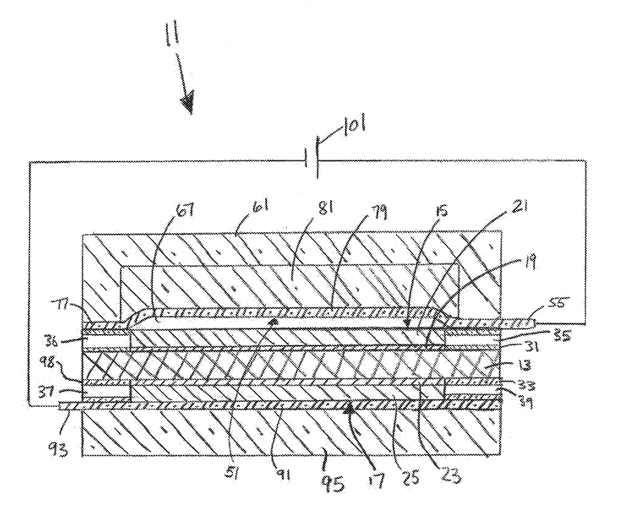 Self-regulating electrolytic gas generator and implant system comprising the same