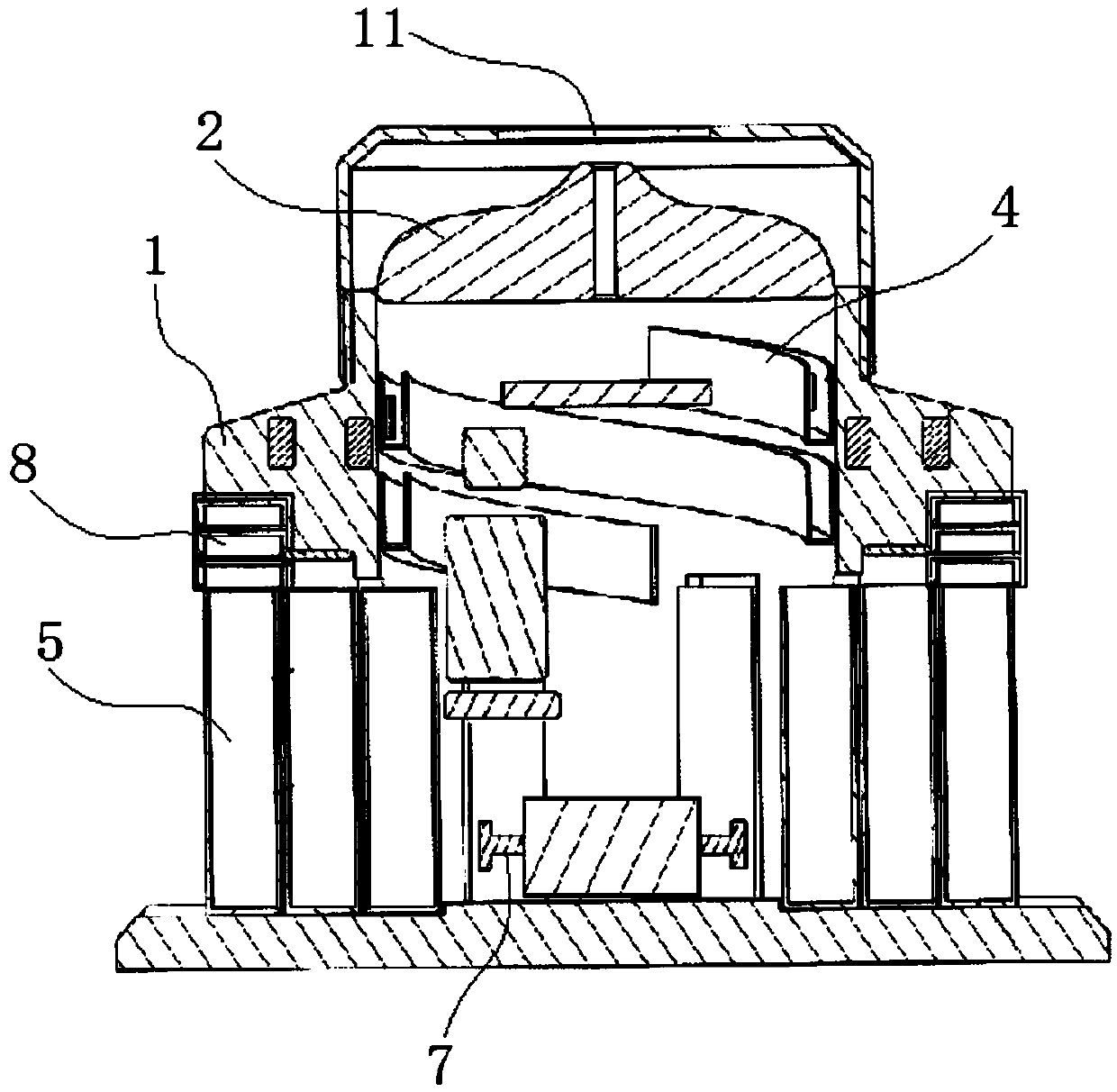 Coin sorting device