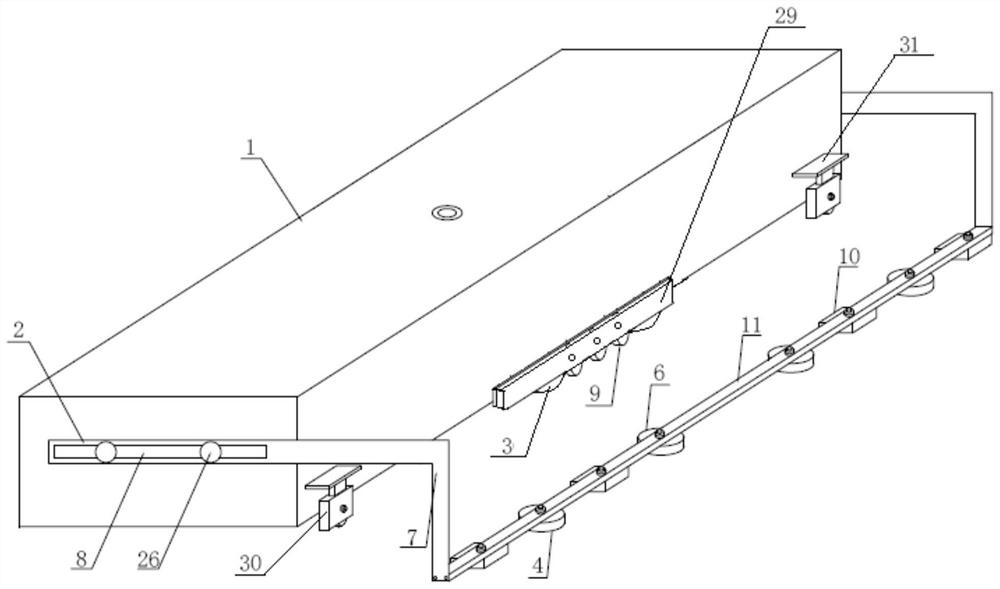 Traveling device of automatic welding tractor