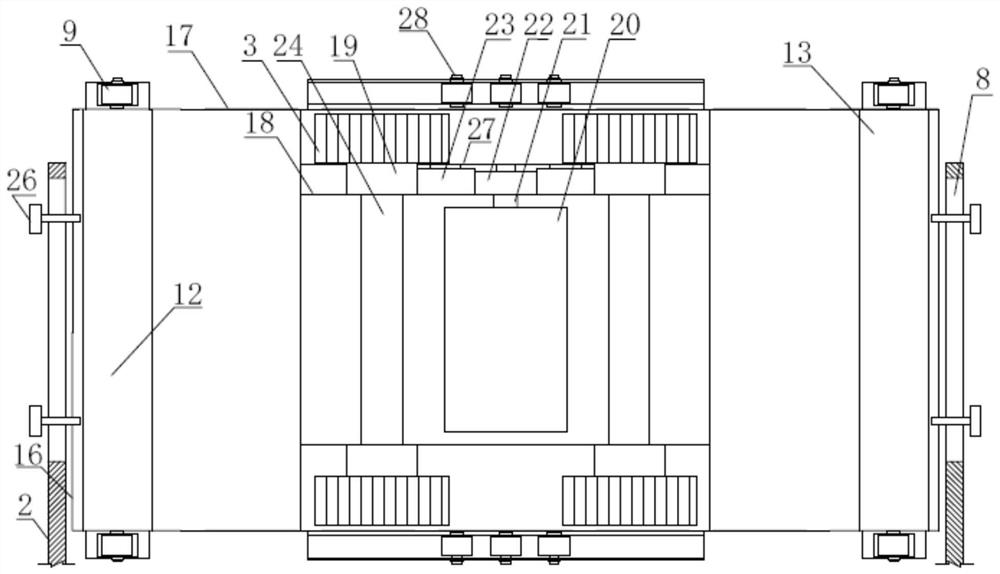 Traveling device of automatic welding tractor