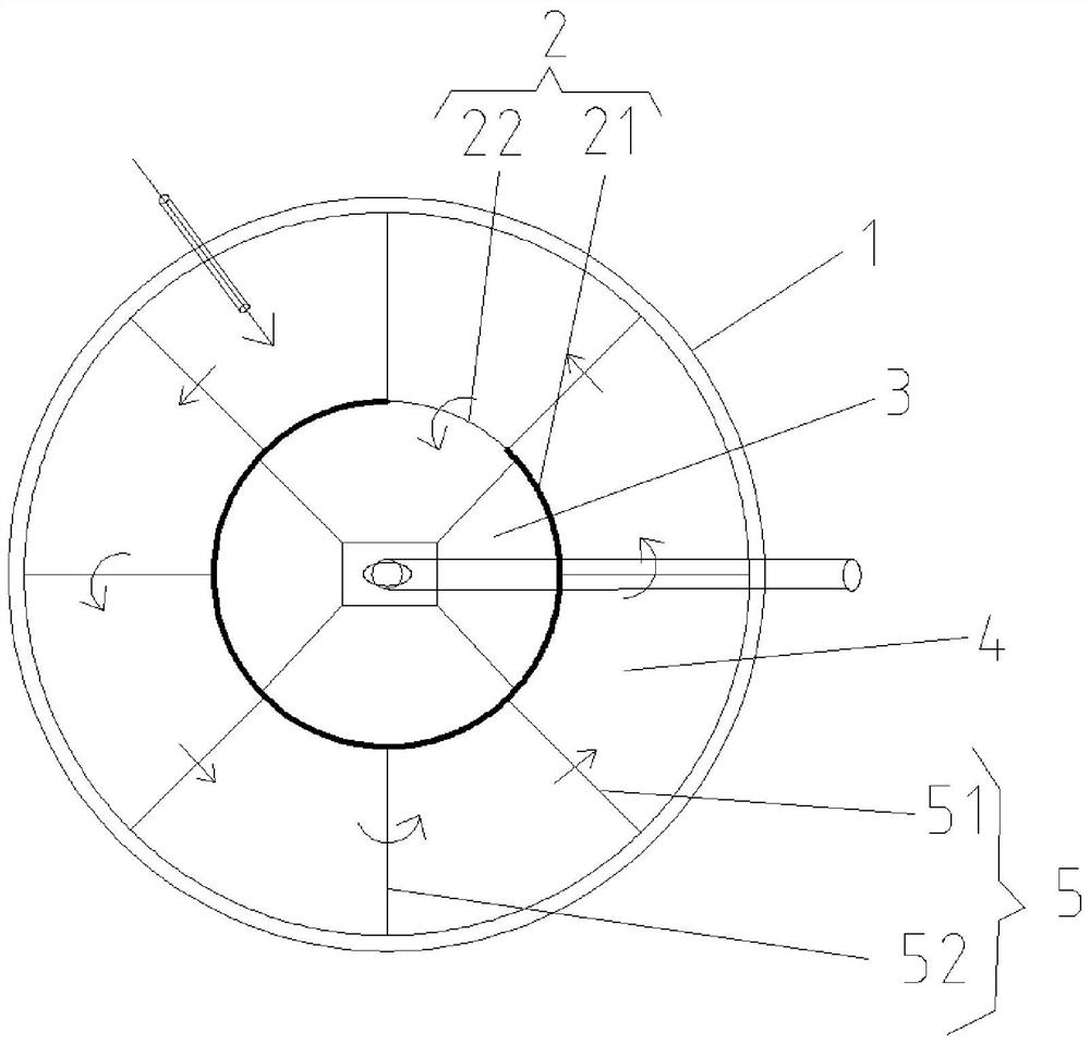 VFL (vertical flow labyrinth) water flow structure, device, system and method for sewage treatment