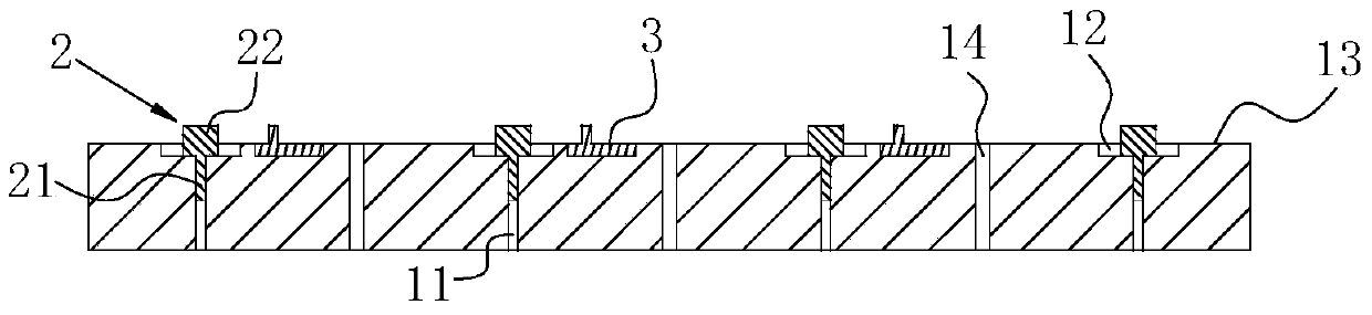 A glass screen screen printing jig, screen printing equipment and screen printing method