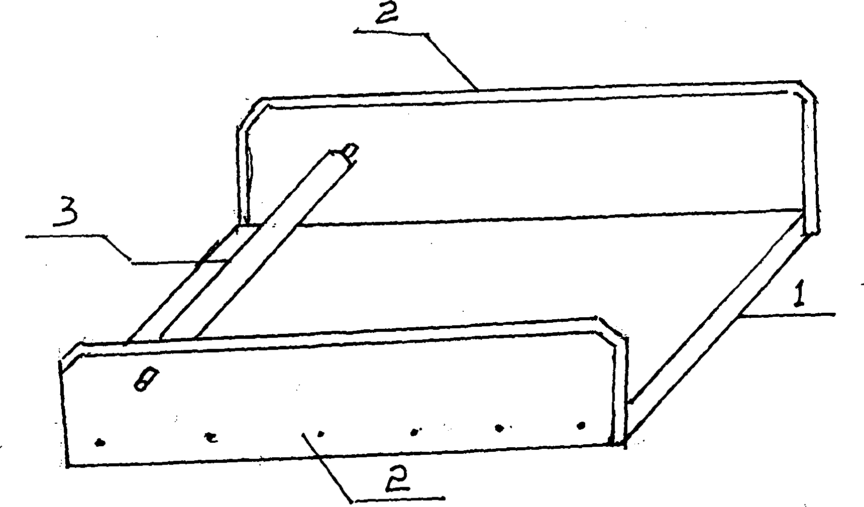 Simple domestic cigarette-rolling machine