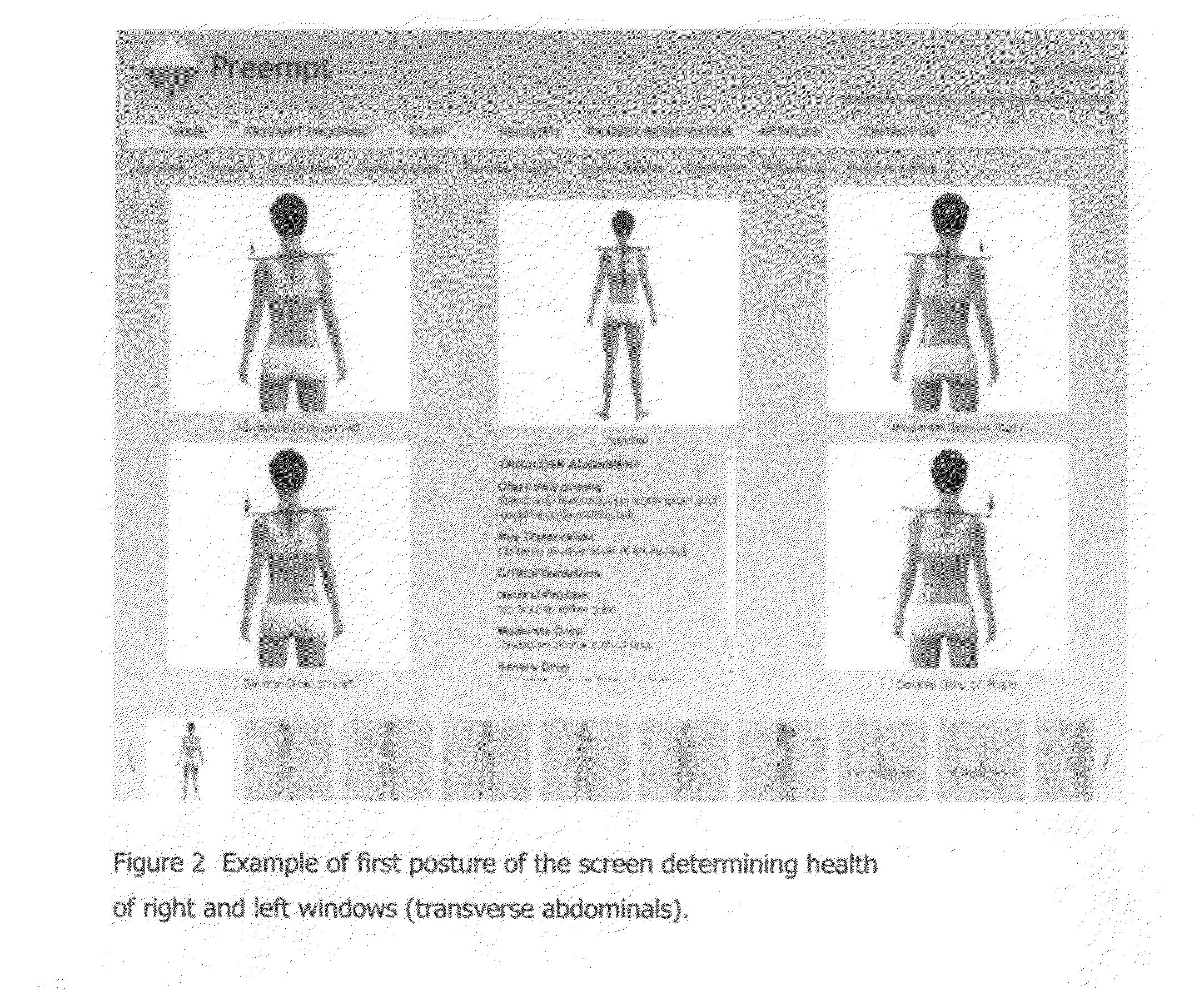 Preempt Muscle Map Screen