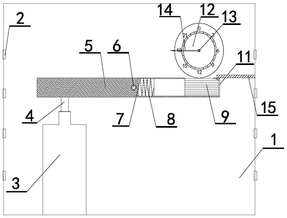 Goaf air leakage flow field fixed-time and fixed-point measuring device, and using and measuring method