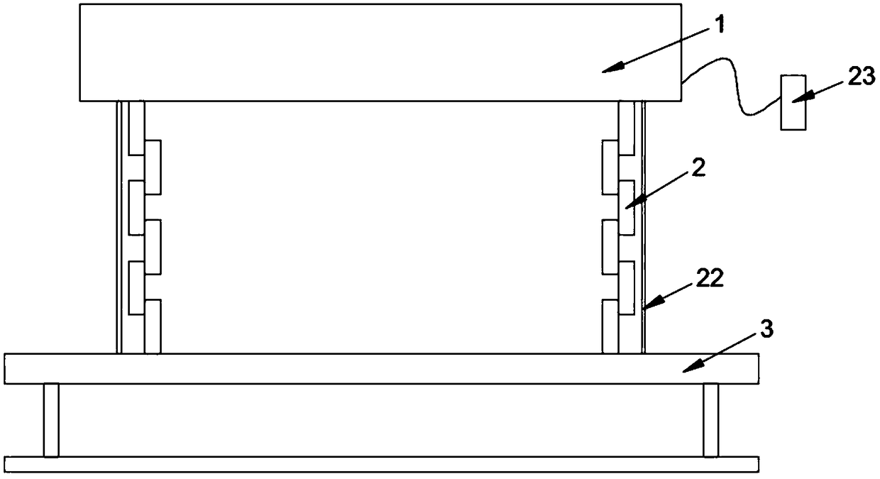 Winding structure of electric clothes airing machine