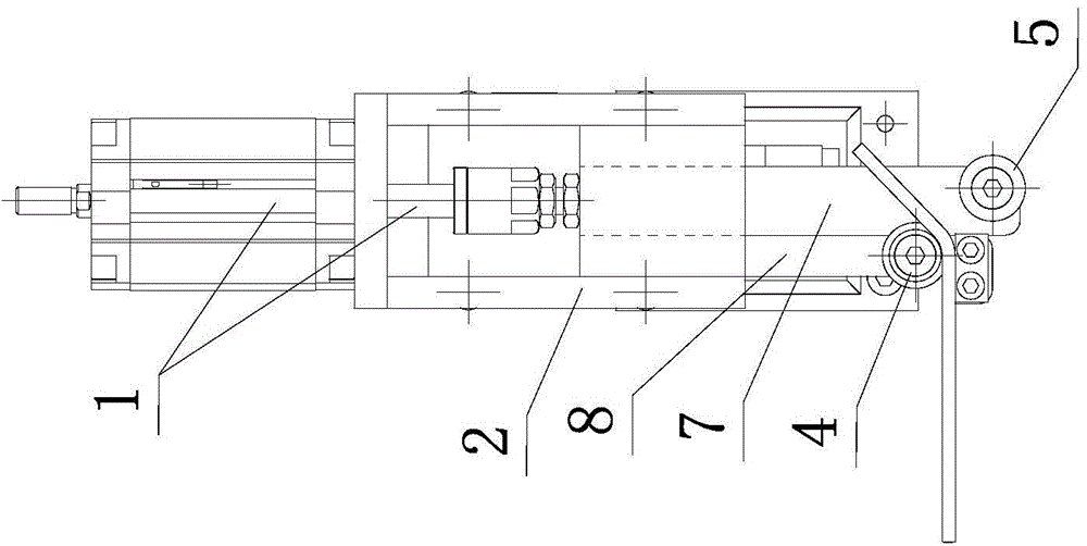 Pipe bending machine used for bending oil pipes