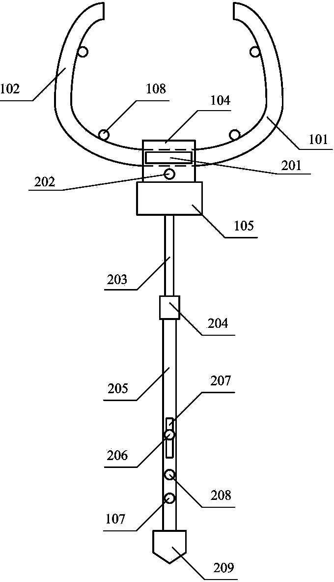 Electric shock capturing fork