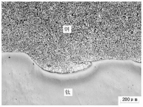 A preparation method of corrugated interface steel-titanium composite pipe