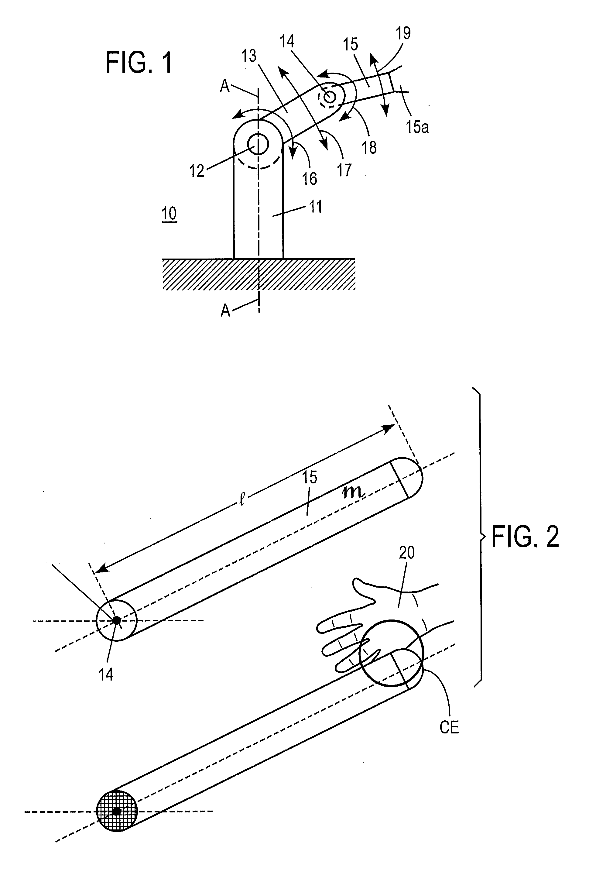 Robot and method for controlling of a robot