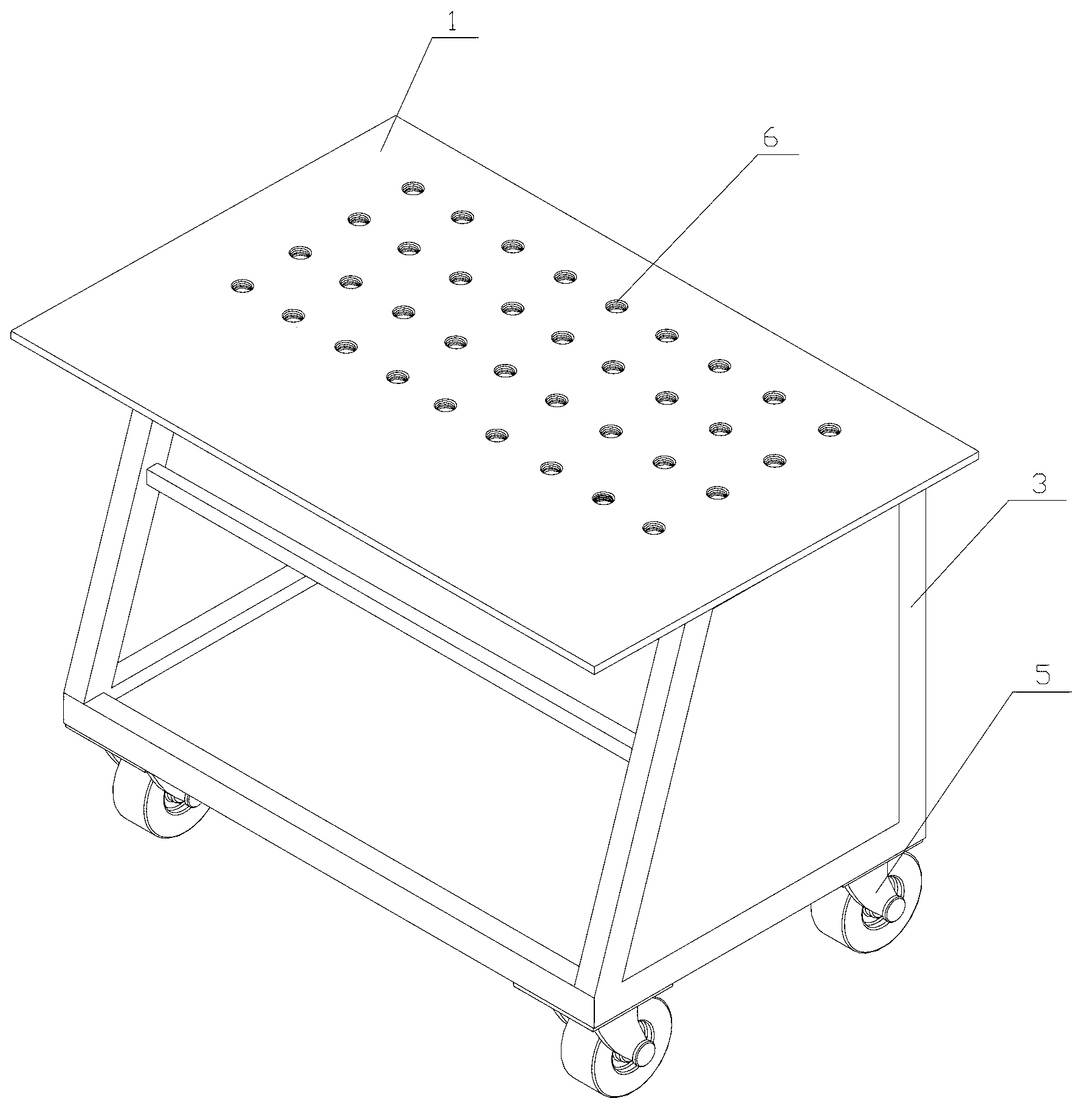 Basic skill training table for thread knowledge