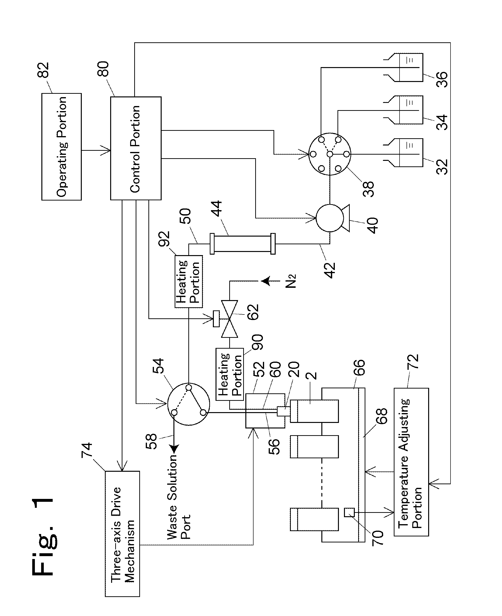 Fractionating and refining device