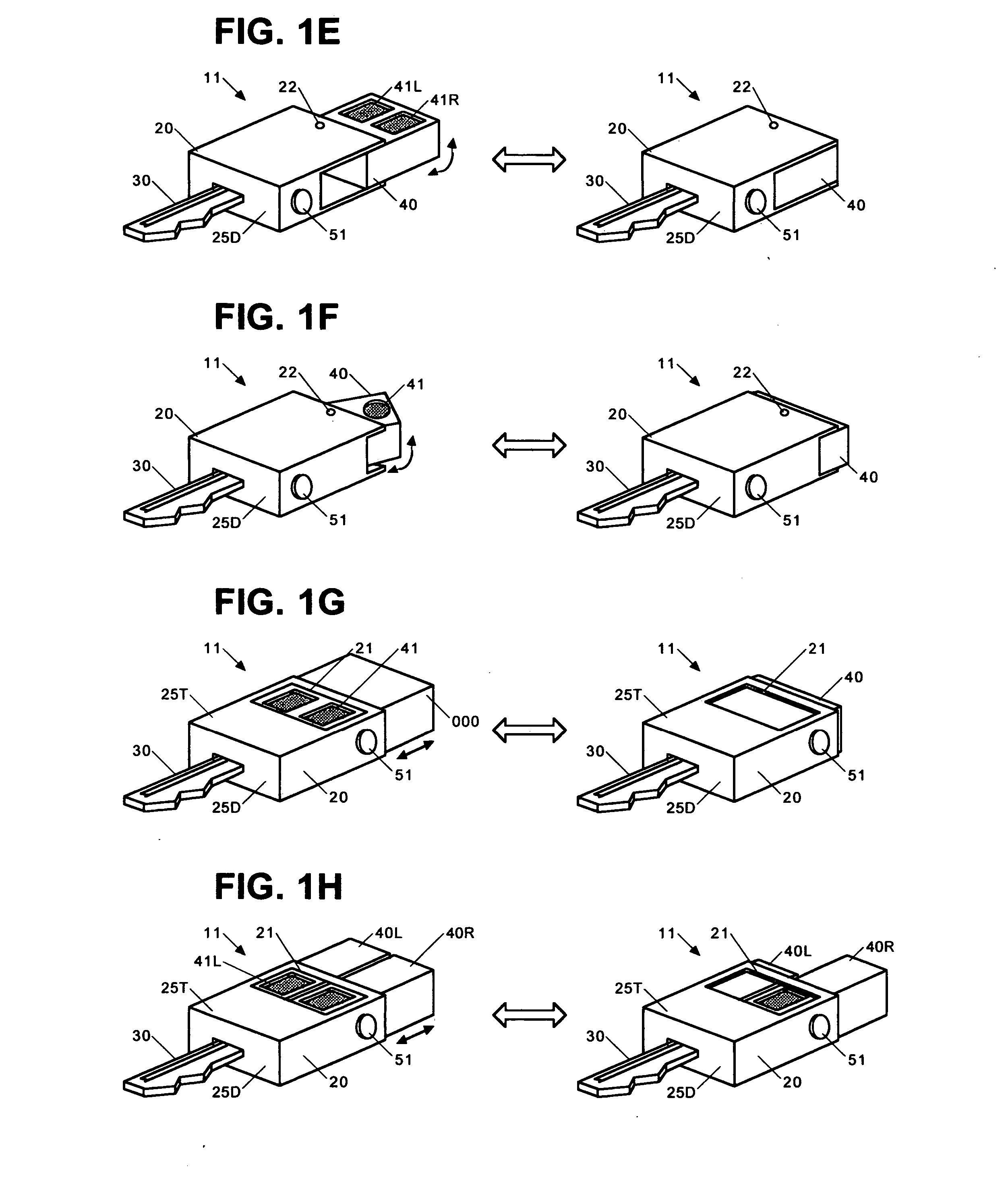 Key assemblies and methods