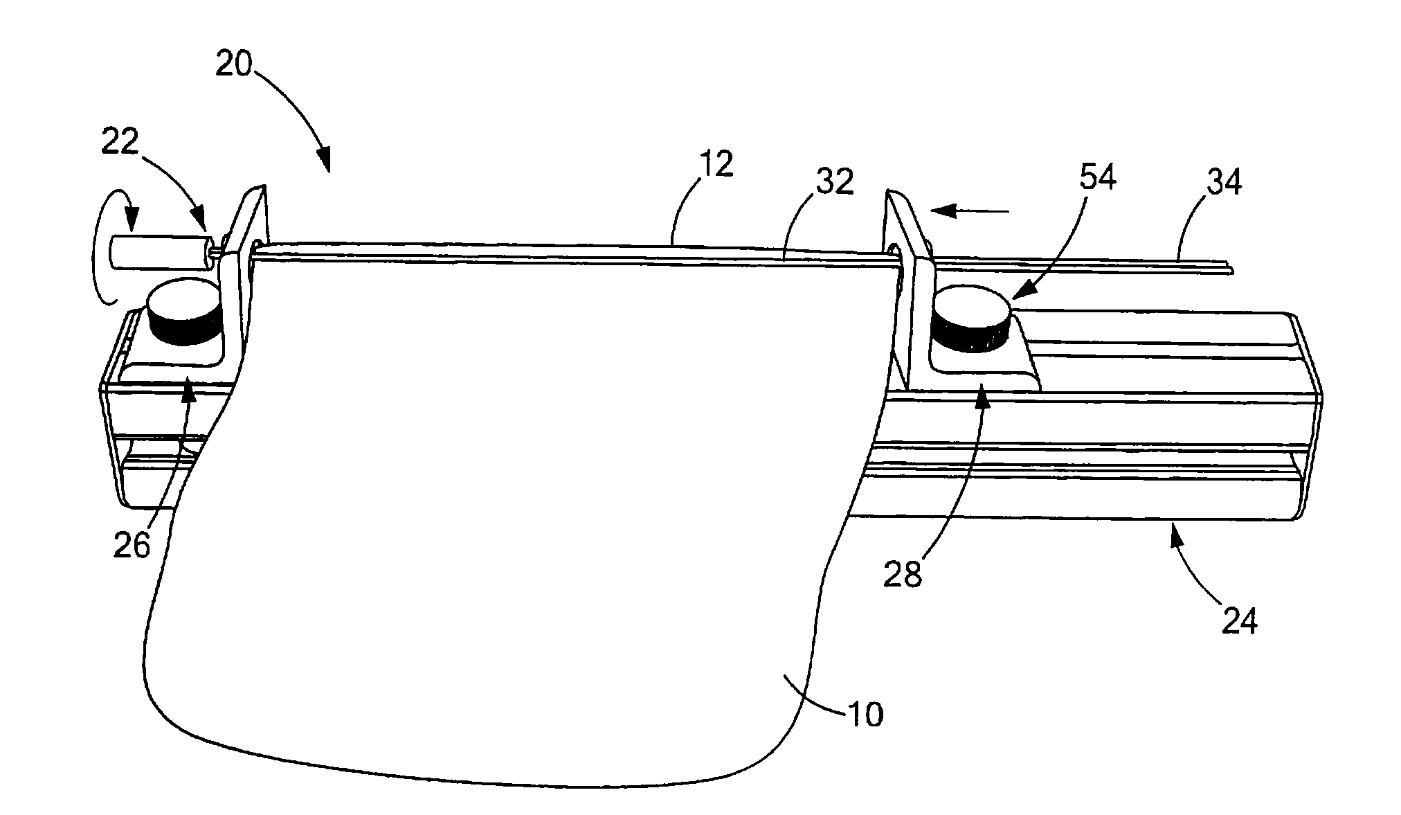 Endoscopic sheet rolling system