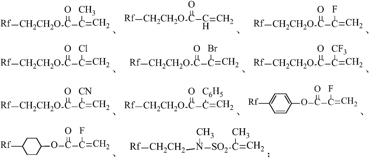 Novel oil-resistant, water-resistant and antifouling electron coating agent