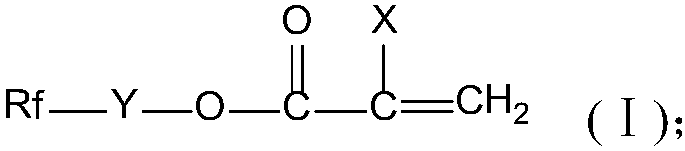 Novel oil-resistant, water-resistant and antifouling electron coating agent