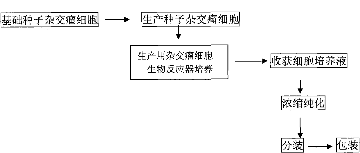 Method for producing curative canine parvovirus virus monoclonal antibody by using bioreactor