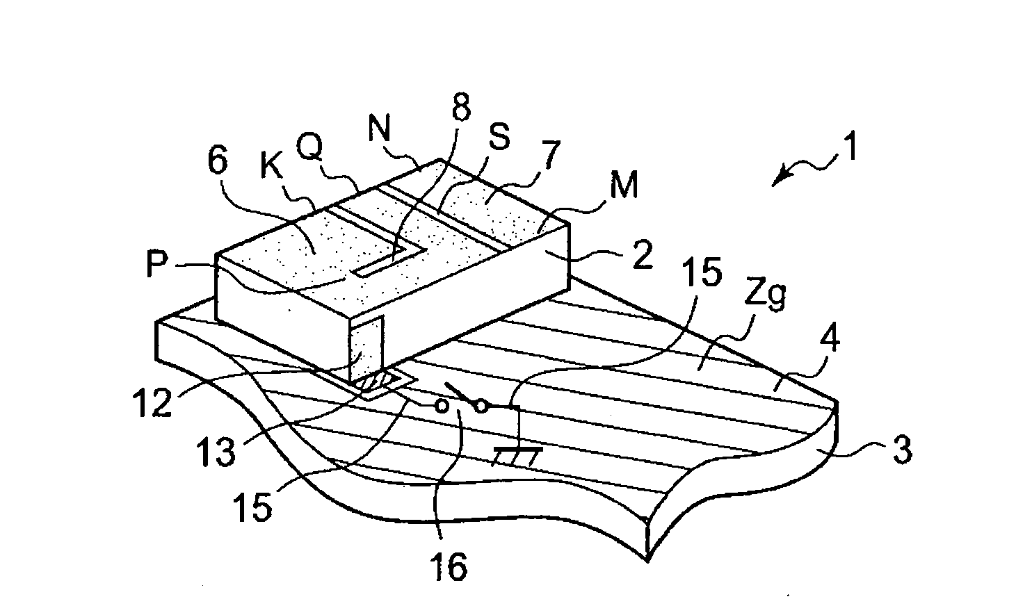 Antenna structure and wireless communication apparatus including same