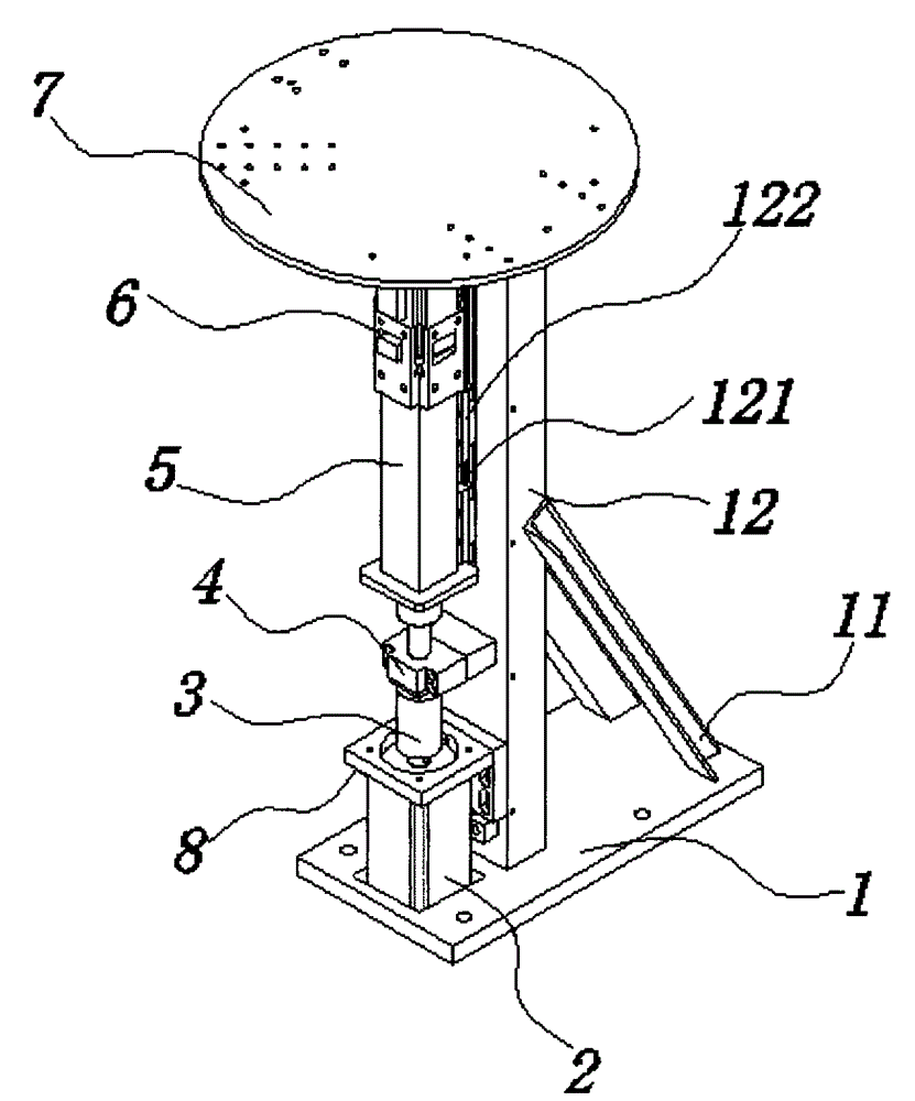 Three-spot welding device