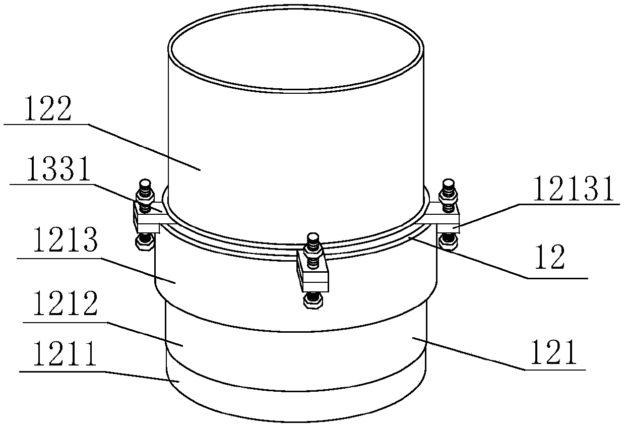 Two-phase flow conveying transferring and sand sucking set equipment facilitating multi-direction adjustment