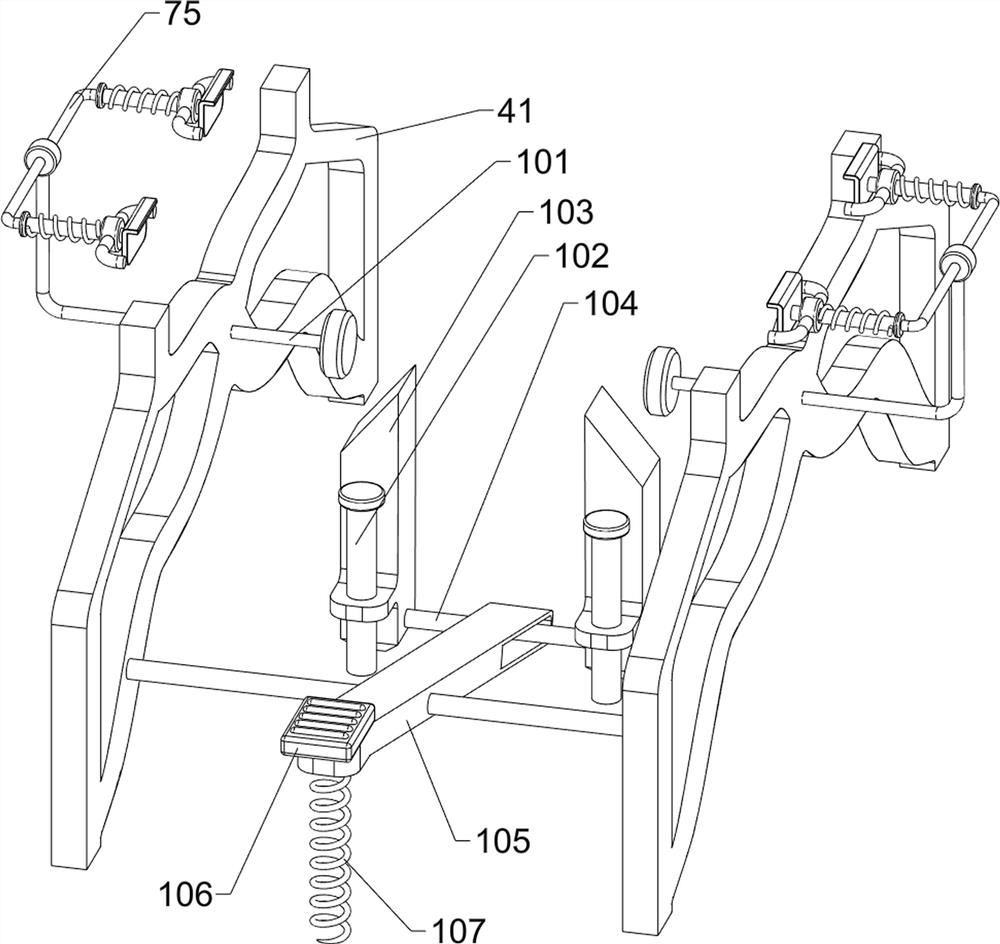 Rotary grinding equipment for iron plate weld mark of hardware