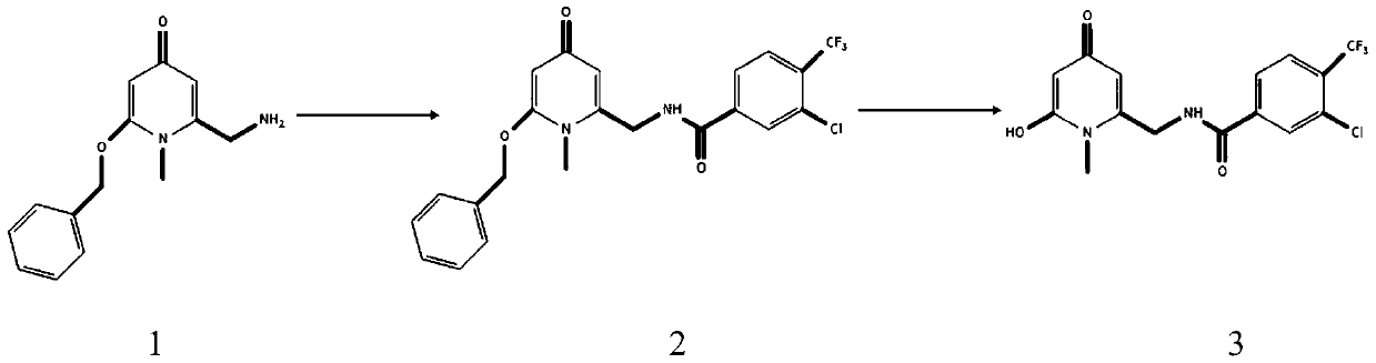 Antifungal compound and application thereof