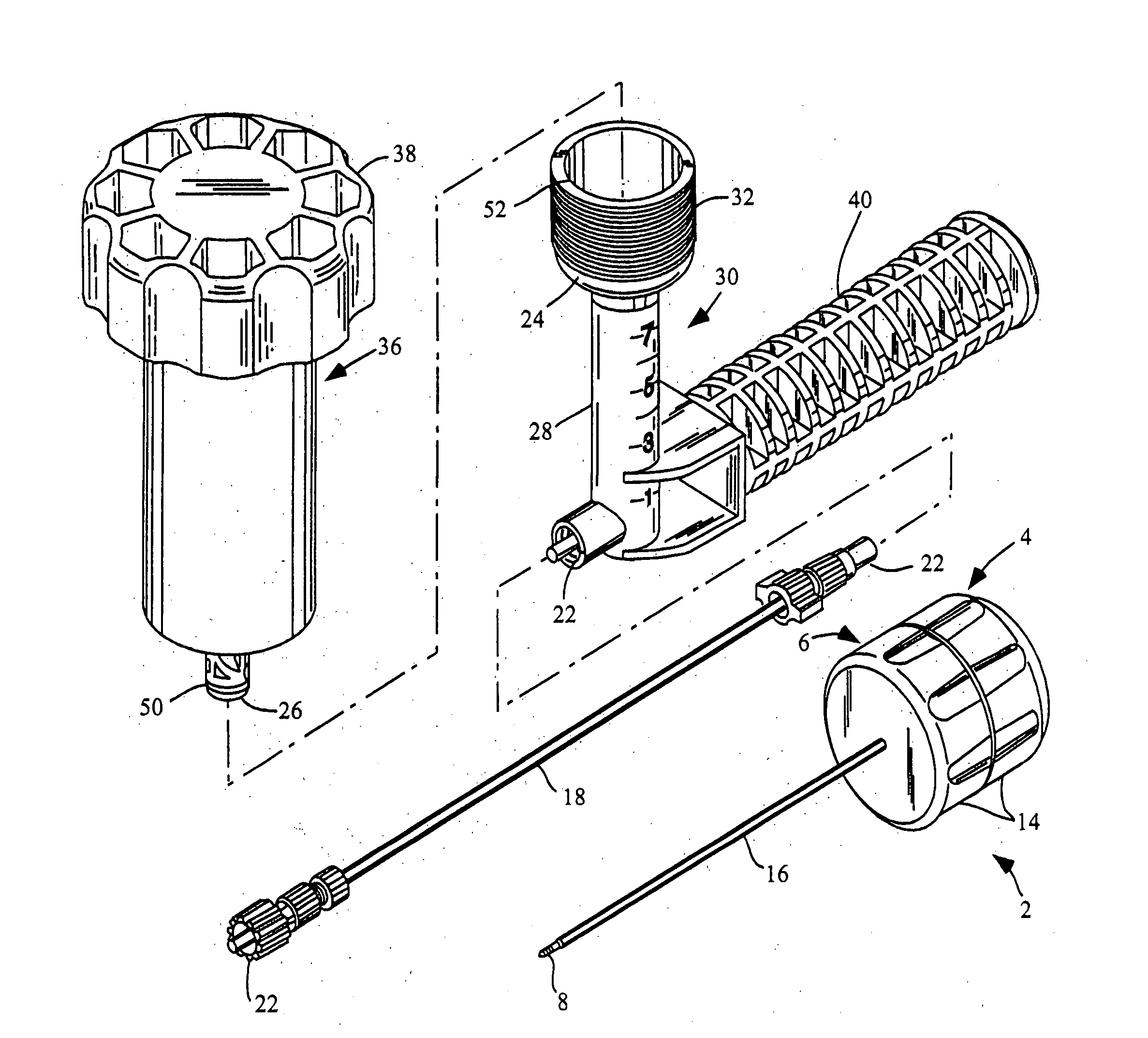 High pressure delivery system