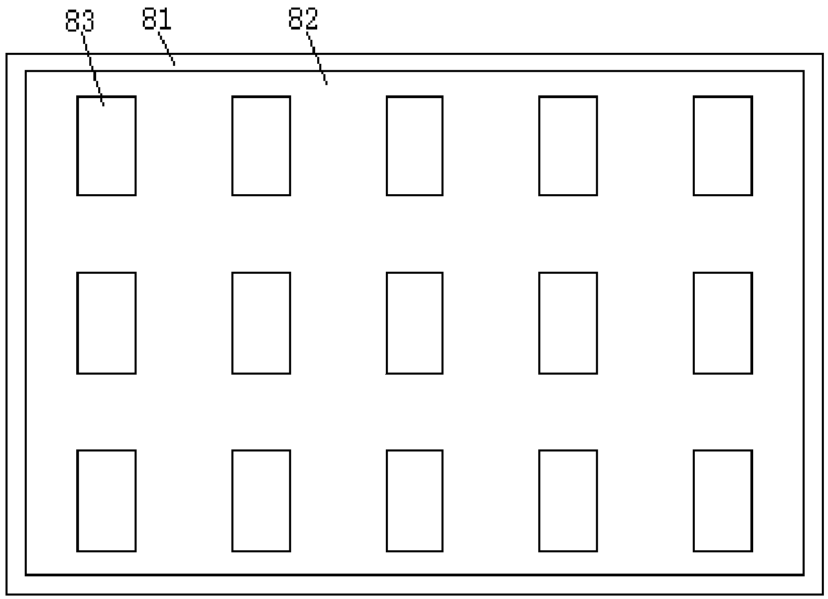 Cement brick manufacturing and demoulding device