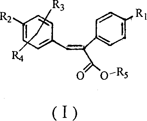 Sulfonyl diphenylethyllene endocompound and its preparation method and pharmaceutical uses