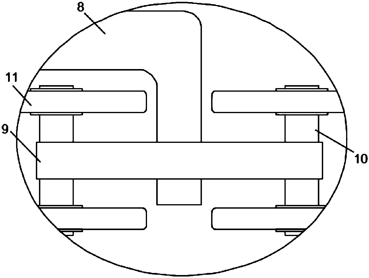 Novel crawler car chassis