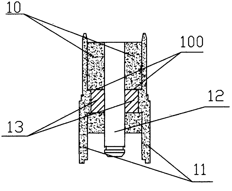 High-temperature-resistance abrasion-resistance nanometer bearing fan