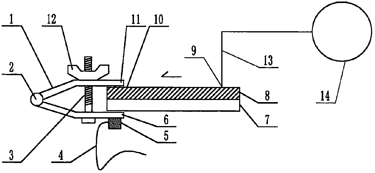 Micro-fluidic chip unit adopting strongly-hydrophobic substrate and used for detection of swine influenza virus subtypes