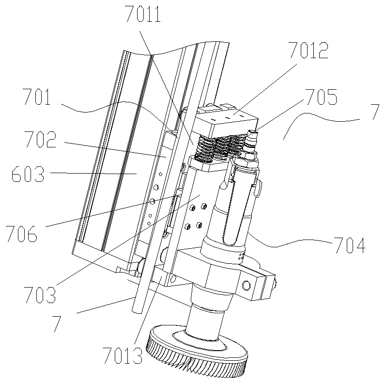 Full-automatic pneumatic grinding machine and method thereof