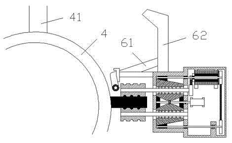 Cleaning and maintenance device for outdoor steel structure part adopting contact sensor