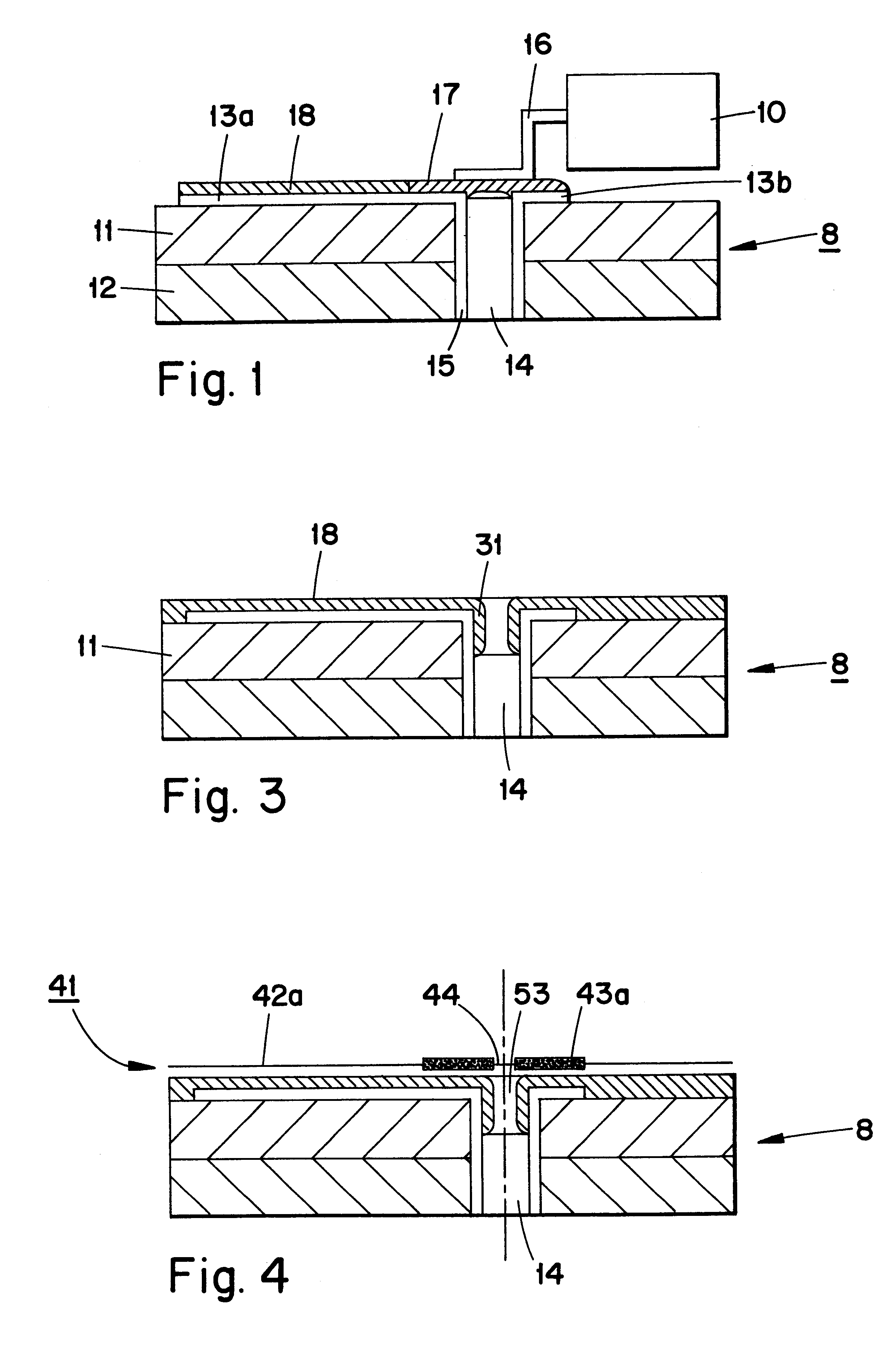 Method and device on printed boards