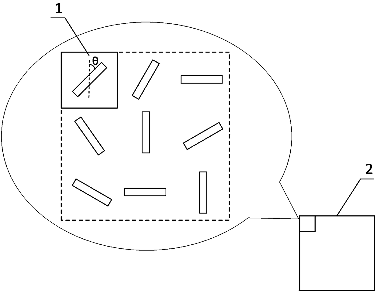 Holographic image multiplexing method and system based on nonlinear frequency doubling and polarization characteristics