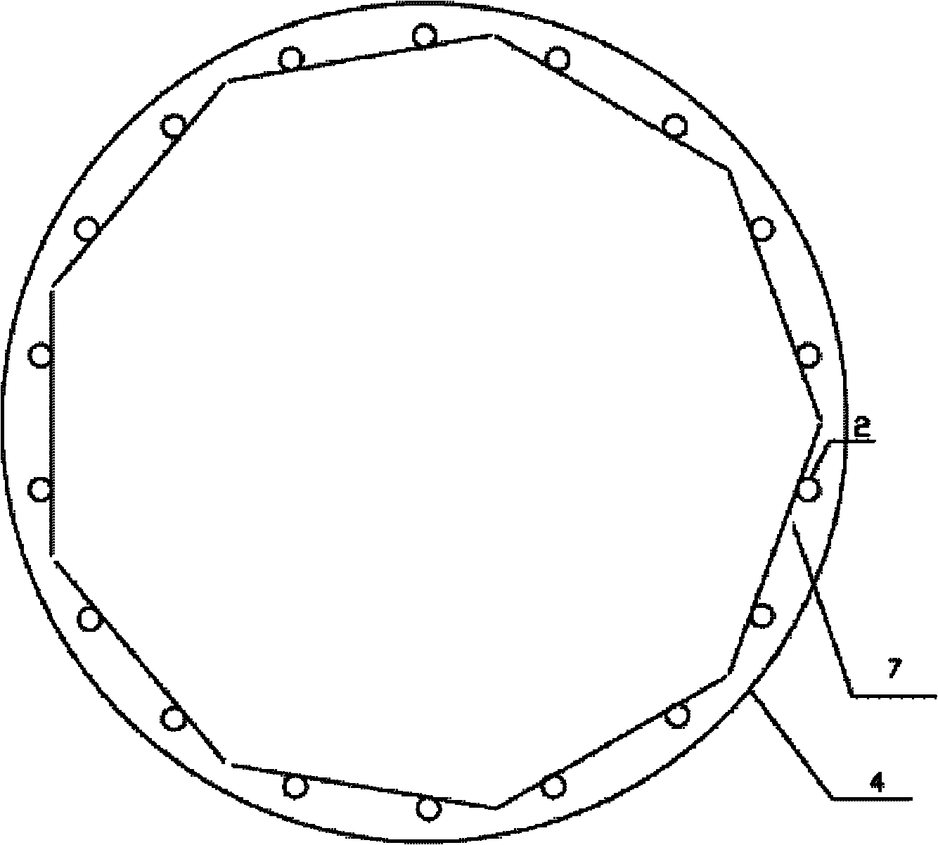 Energy-saving device and method for polycrystalline silicon reduction furnace with polycrystalline silicon insert heat insulation layer